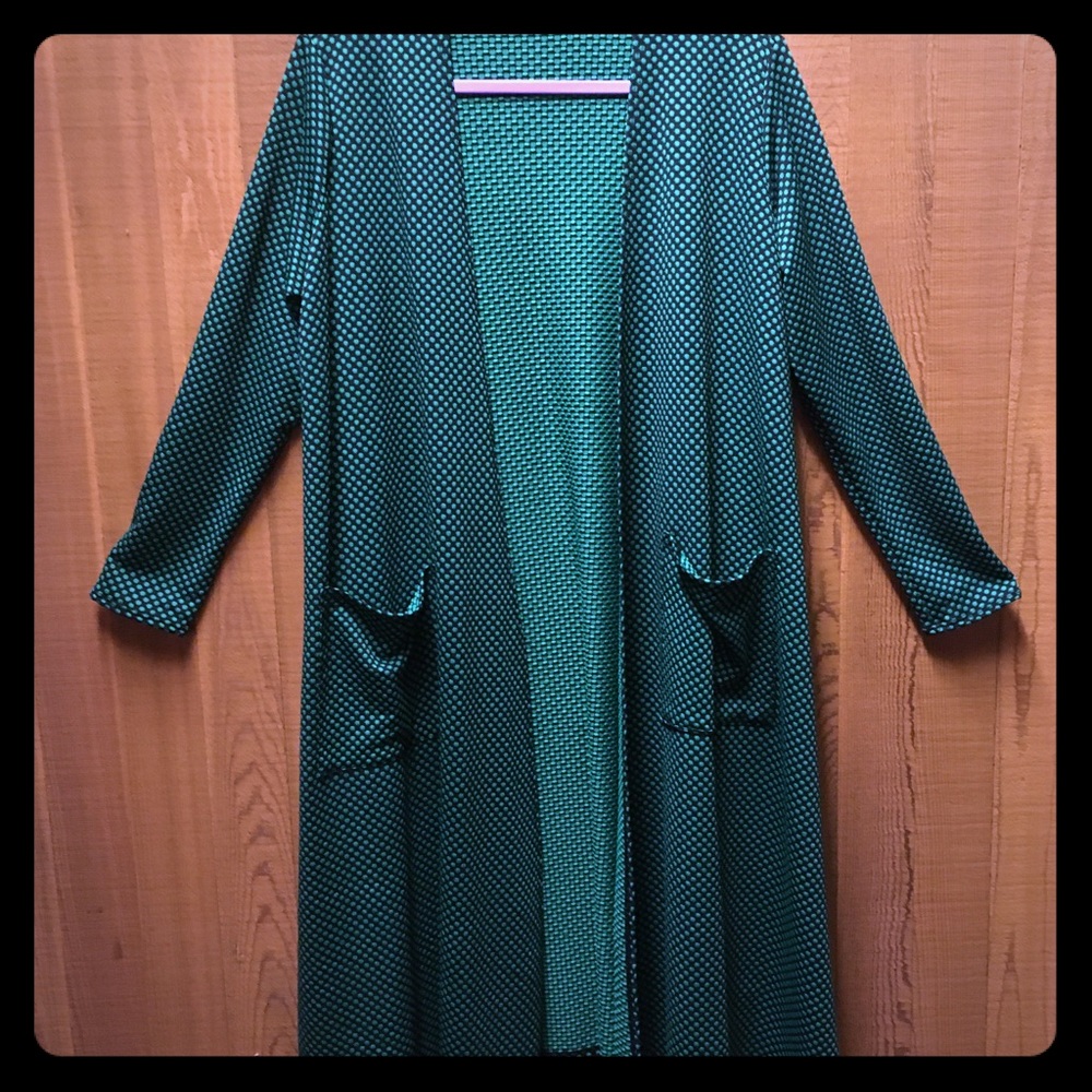 🌻 5/$25 Like New LuLaRoe “Sarah” Duster Cardigan